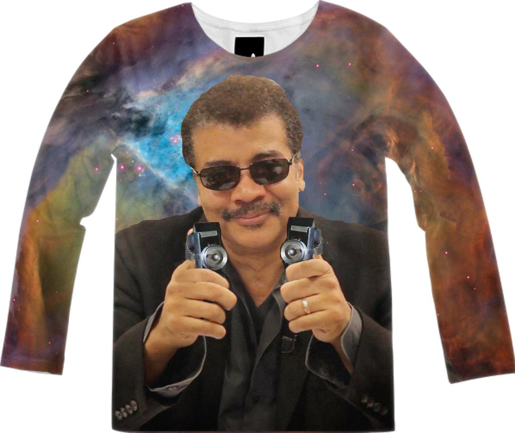 neil degrasse tyson with phasers