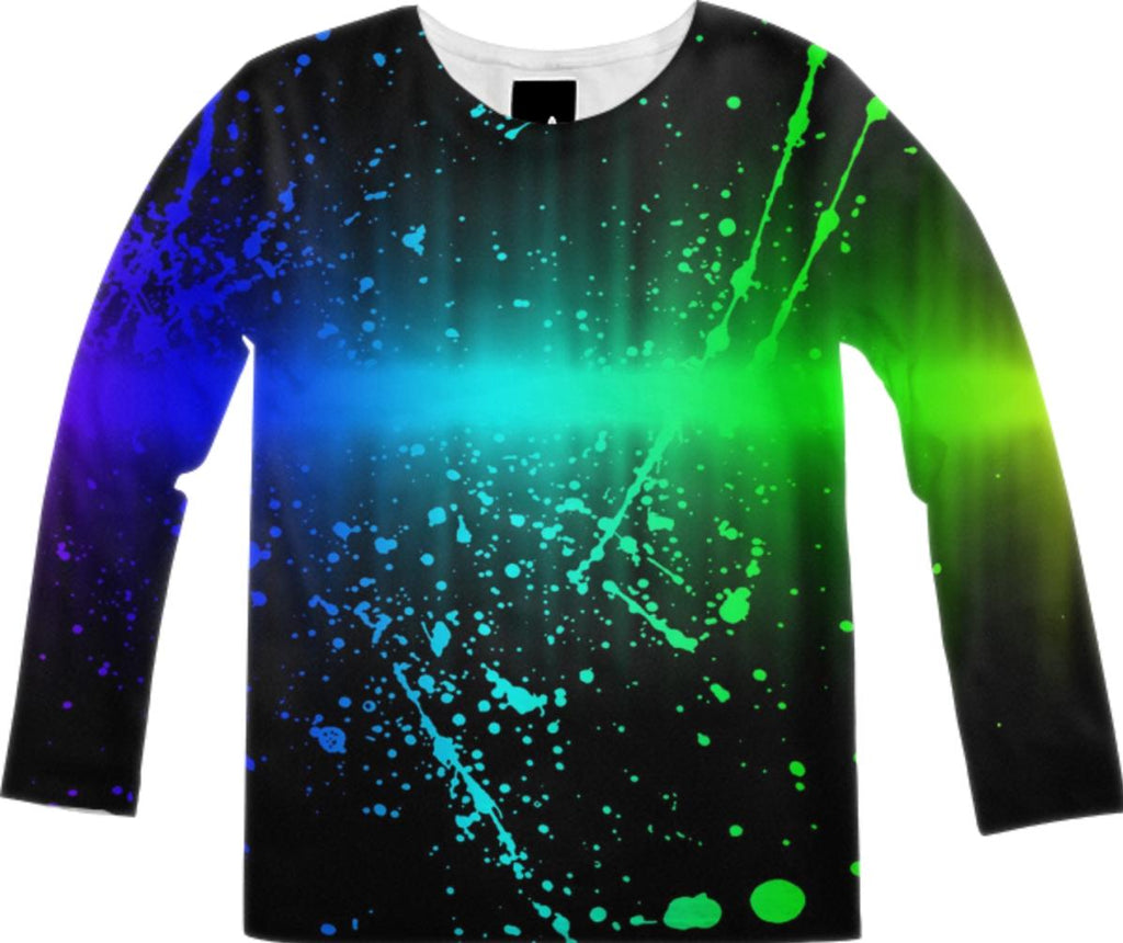 Neon Splash LS Shirt