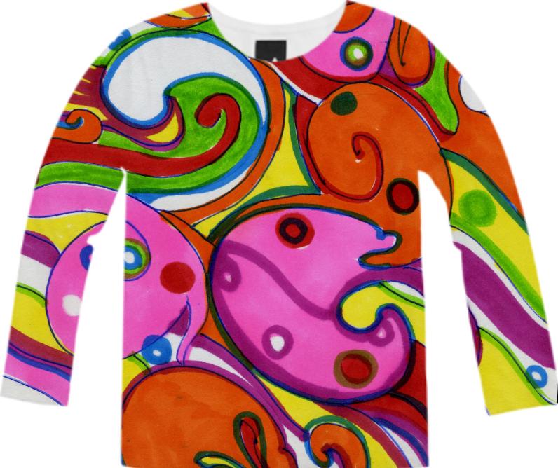 Pinks 3 a m Long sleeve shirt by mysushi