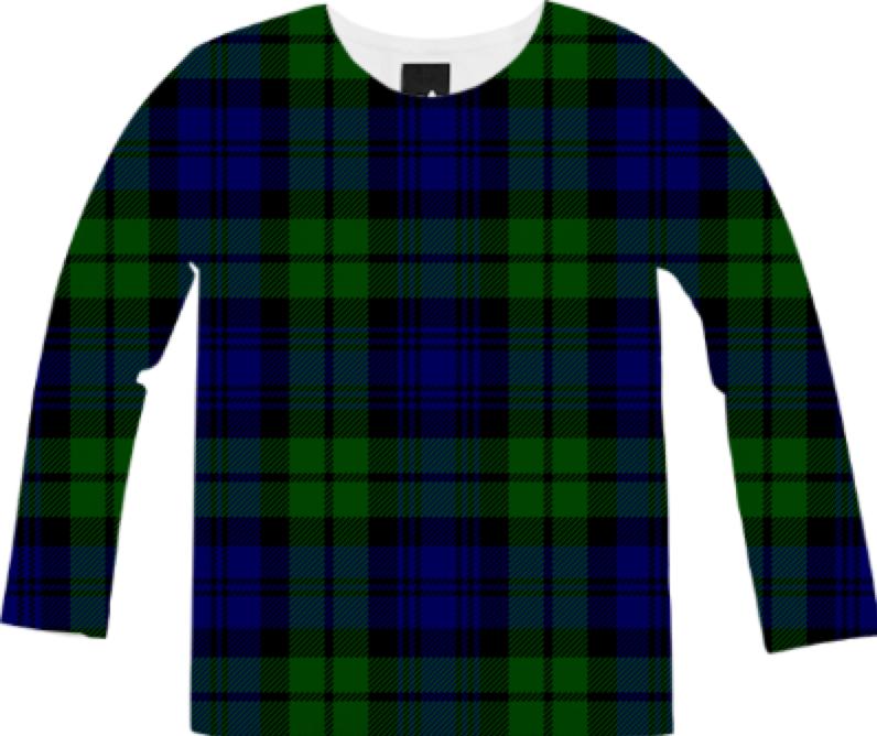 TARTAN GREEN BLUE