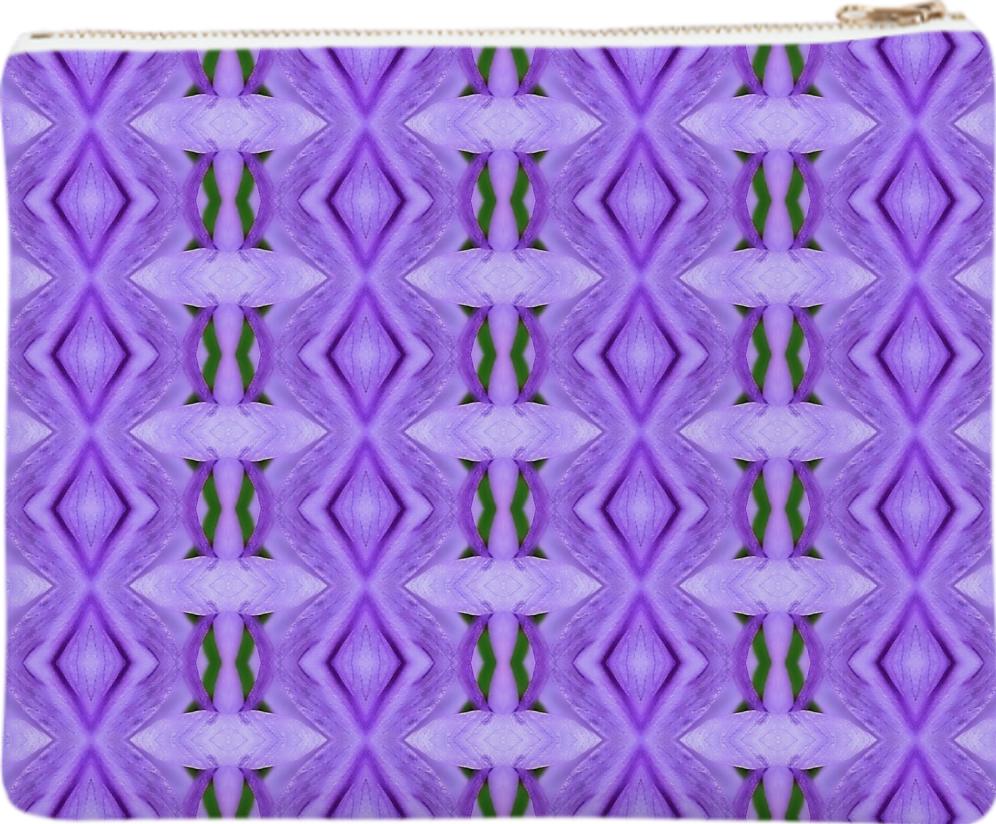 Purple Peacock Pattern