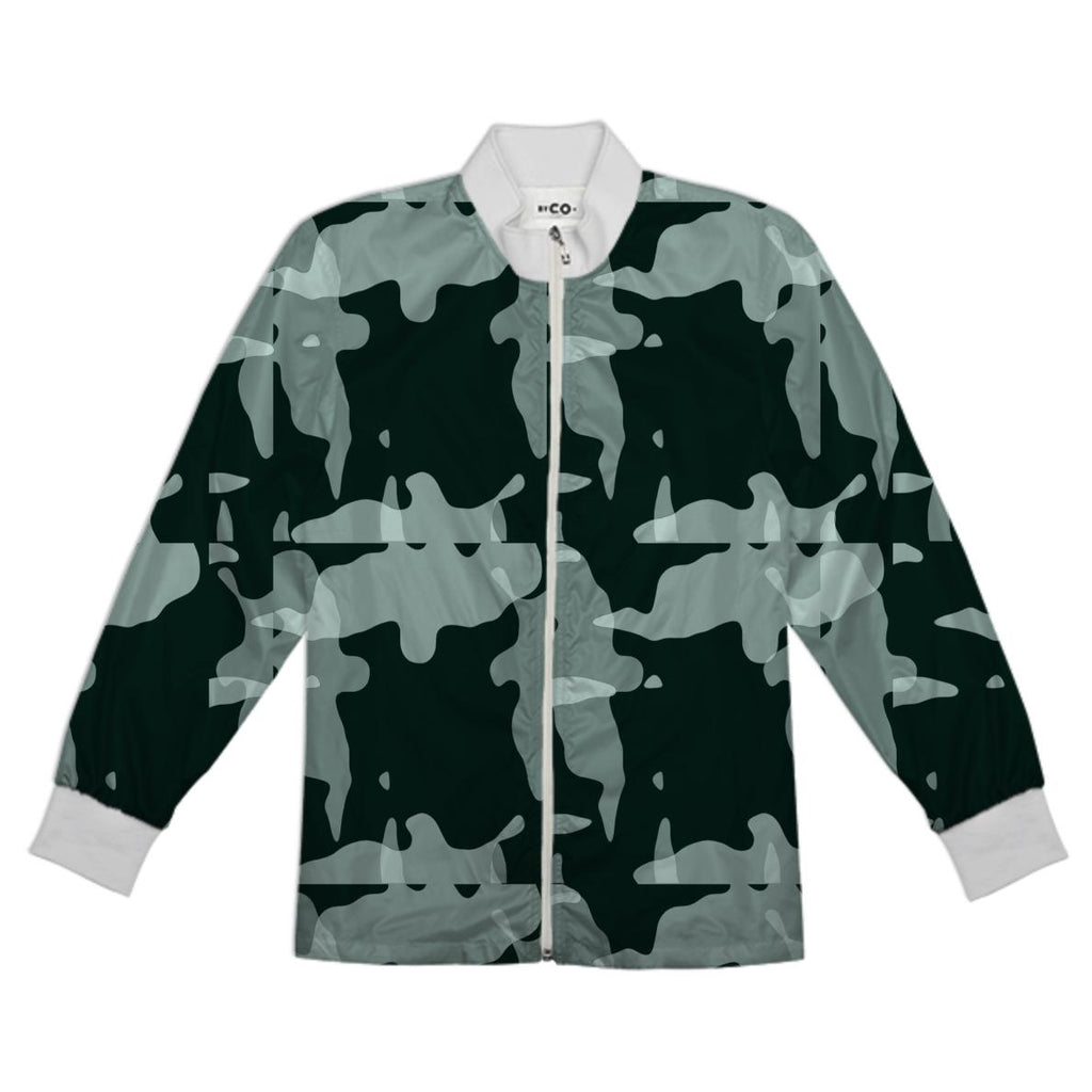 ABSTRACT CAMOUFLAGE TRACKSUIT JACKET