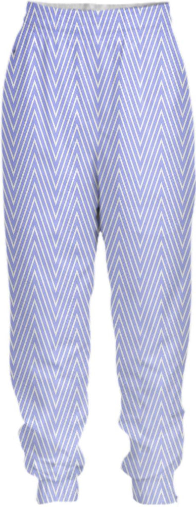 Light blue chevron pattern