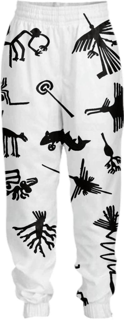 NAZCA LINE TRACKSUIT PANTS