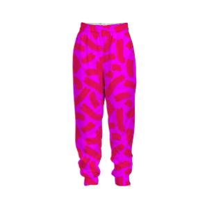 Neon Pink Cheesedoodles Trackpant