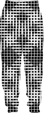 Black and white Abstract Diamond pattern