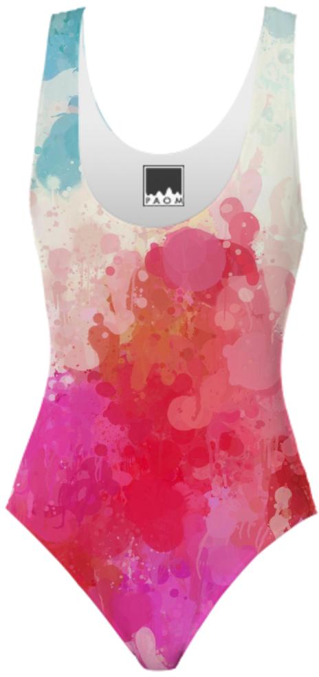 abstract fun multi color print