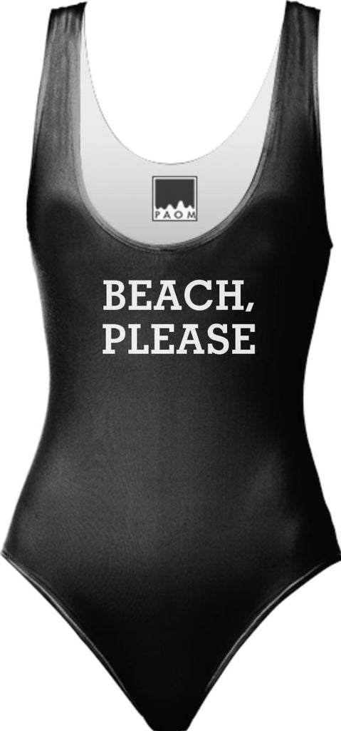 Beach Please One Piece Swimsuit