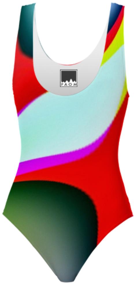 Colorful Abstract Swimsuit