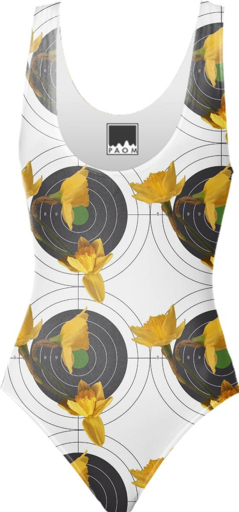 Daffy Target One Piece Swimsuit