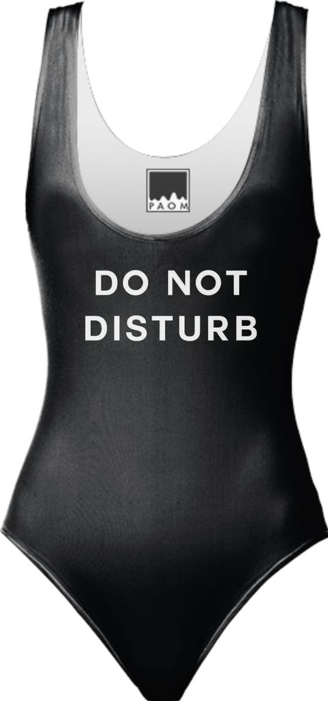 Do Not Disturb One Piece Swimsuit