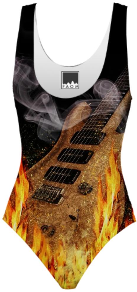GUITAR ON FIRE