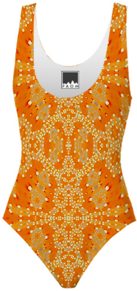Orange Lights Swimsuit