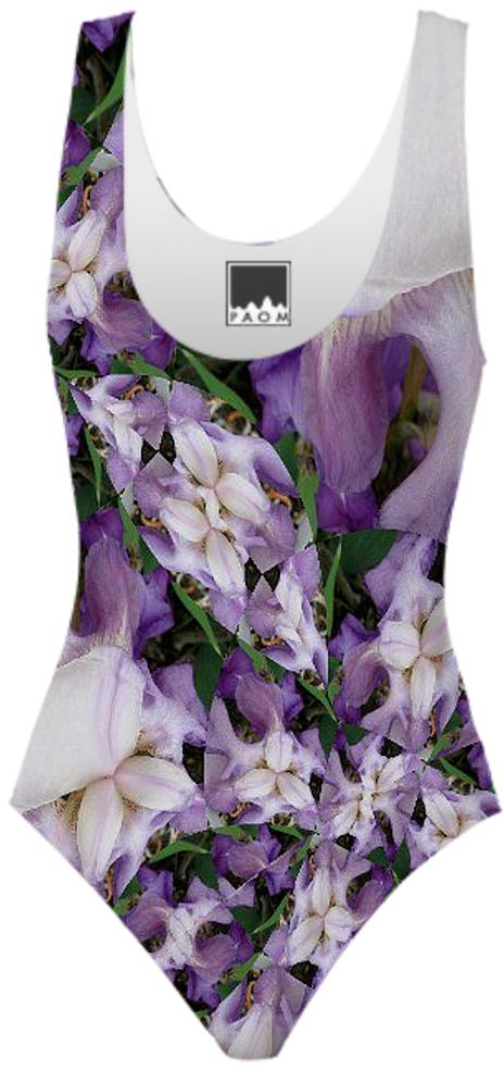 Purple Iris Swimsuit