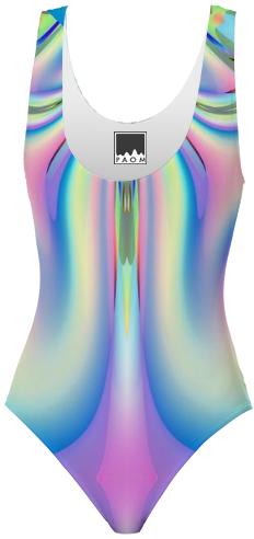 Rainbow Colors Fantasy Swimsuit