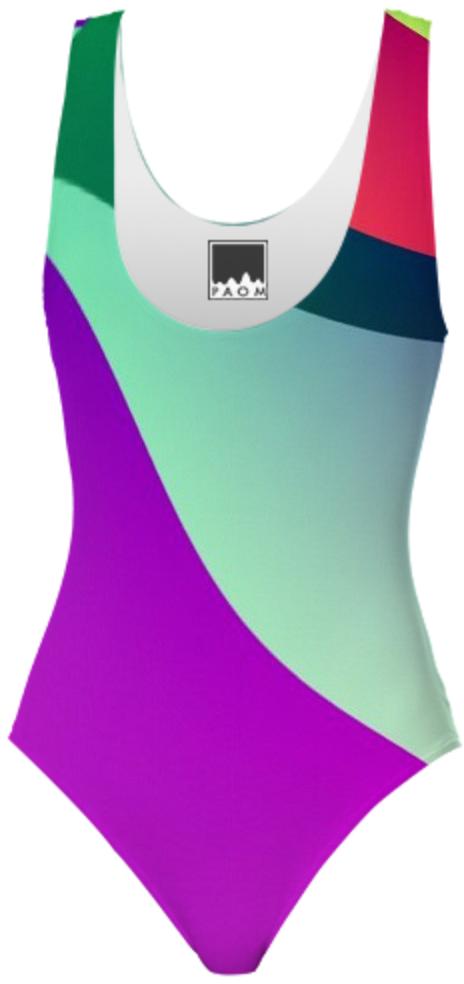 Rainbow Colors Swimsuit
