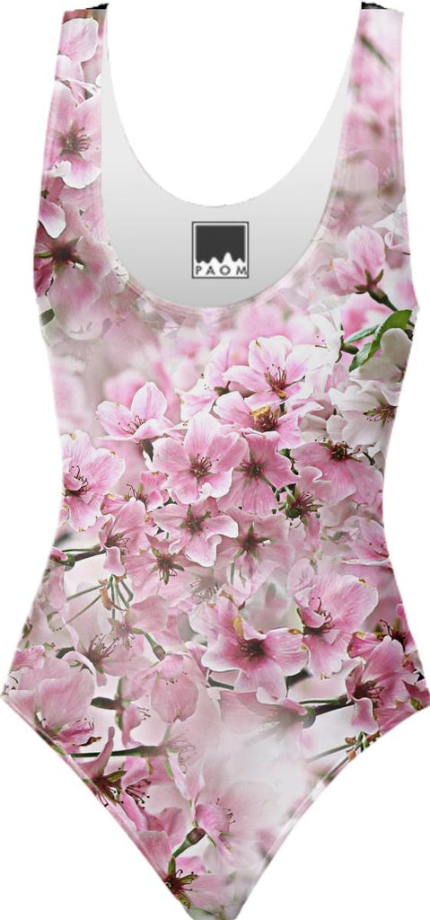 Springtime Cherry Blossom Swimsuit