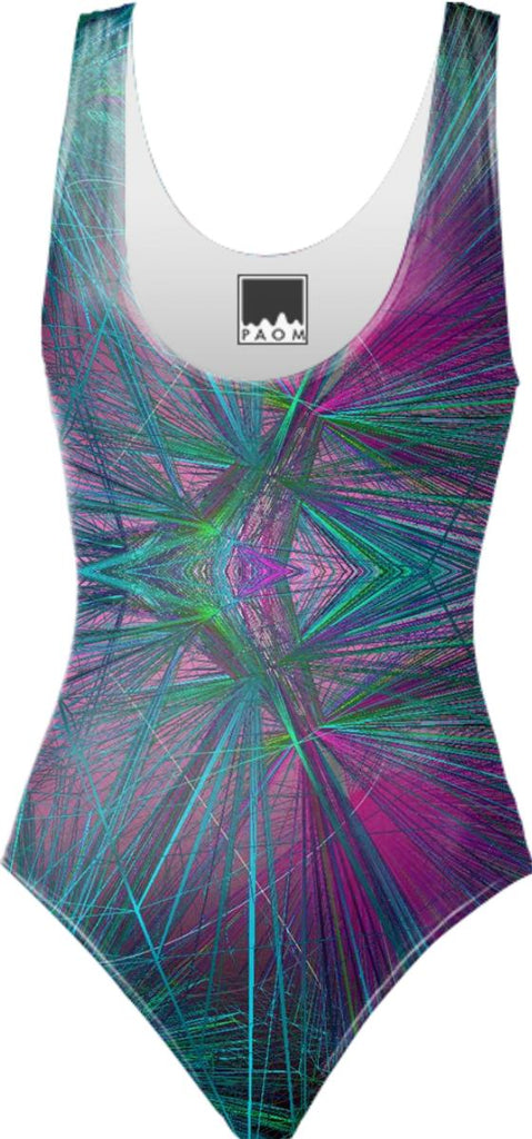 wireframe one piece swimsuit vb