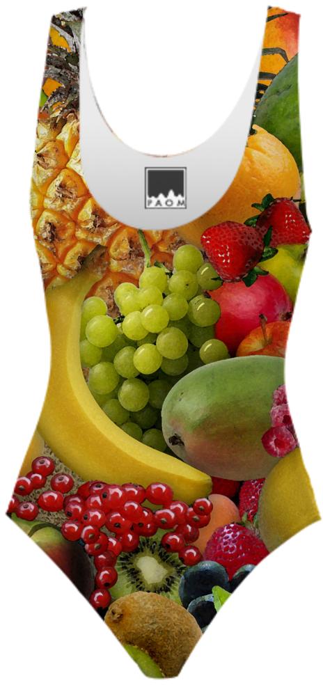 Printed Swimsuit - Fruit Mood