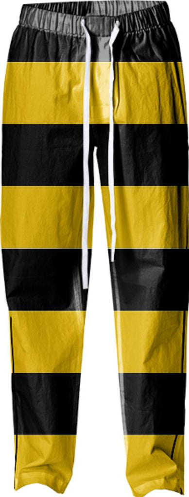 Bee Stripes Pattern Pyjama Pants