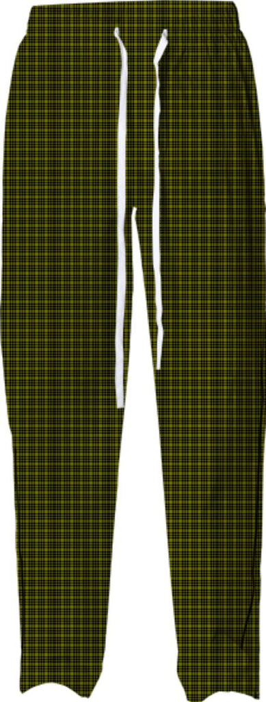 Black and Green Plaid Pajama Pant