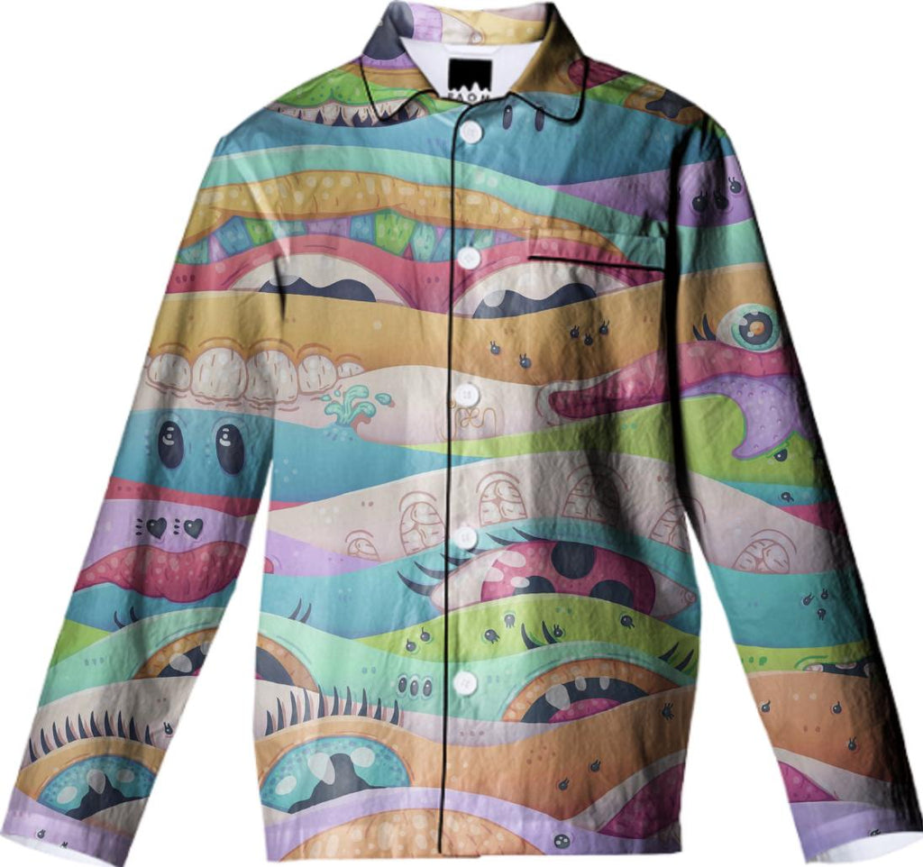 Psychedelic M Pajama Top