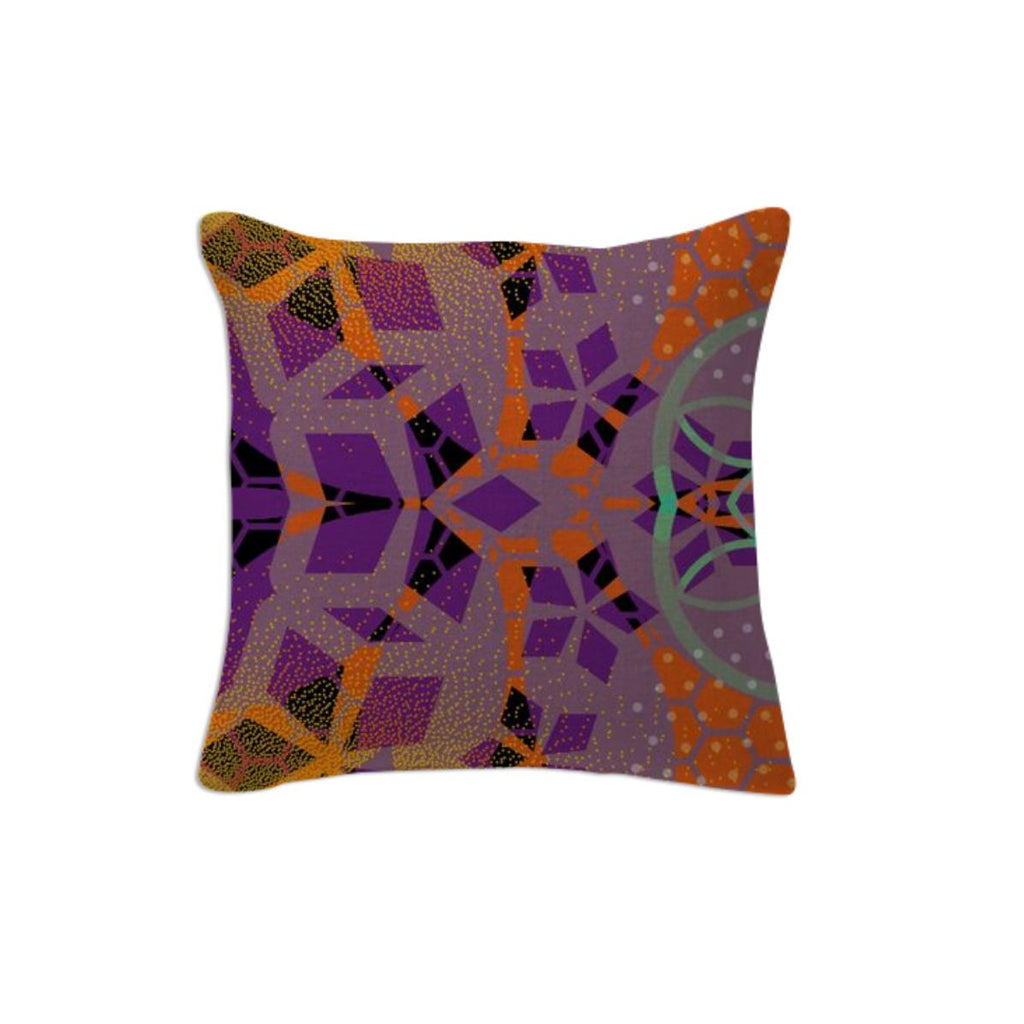 CHEERFUL FLORAL ORNAMENTIC Pillow 5