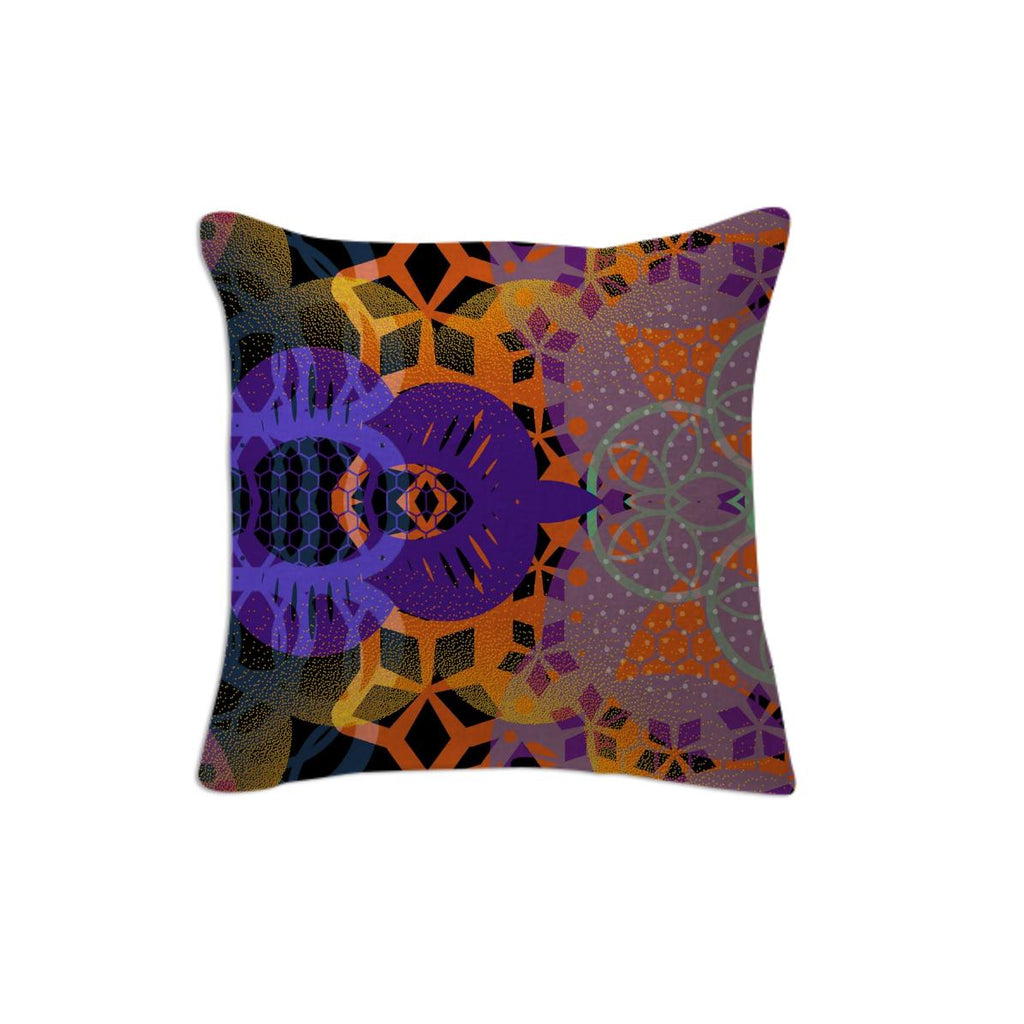 CHEERFUL FLORAL ORNAMENTIC Pillow 6