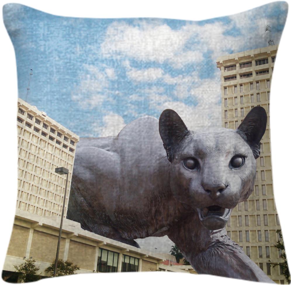 Cougar pillow