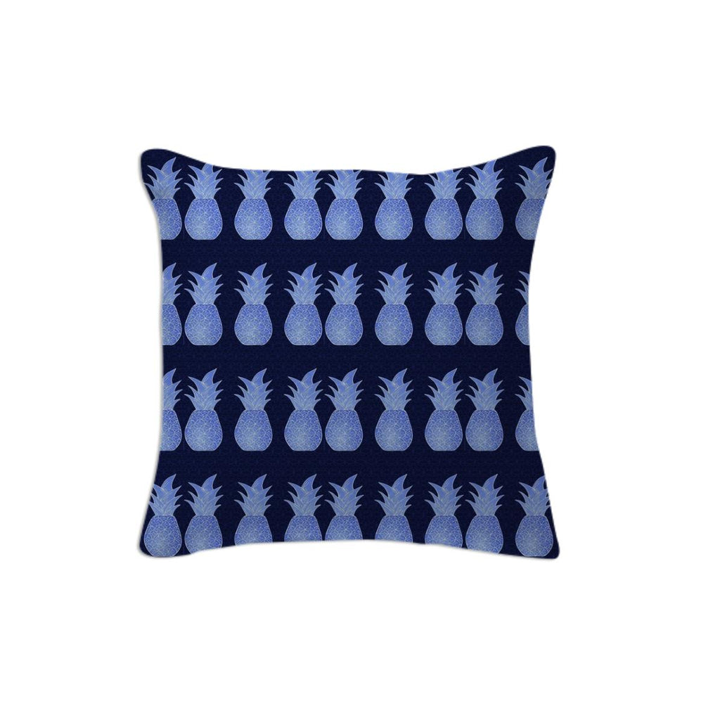Dark Blue Pineapple Pillow