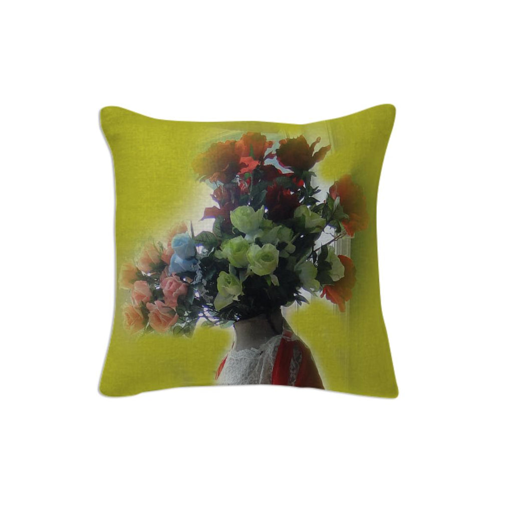 Flower head pillow