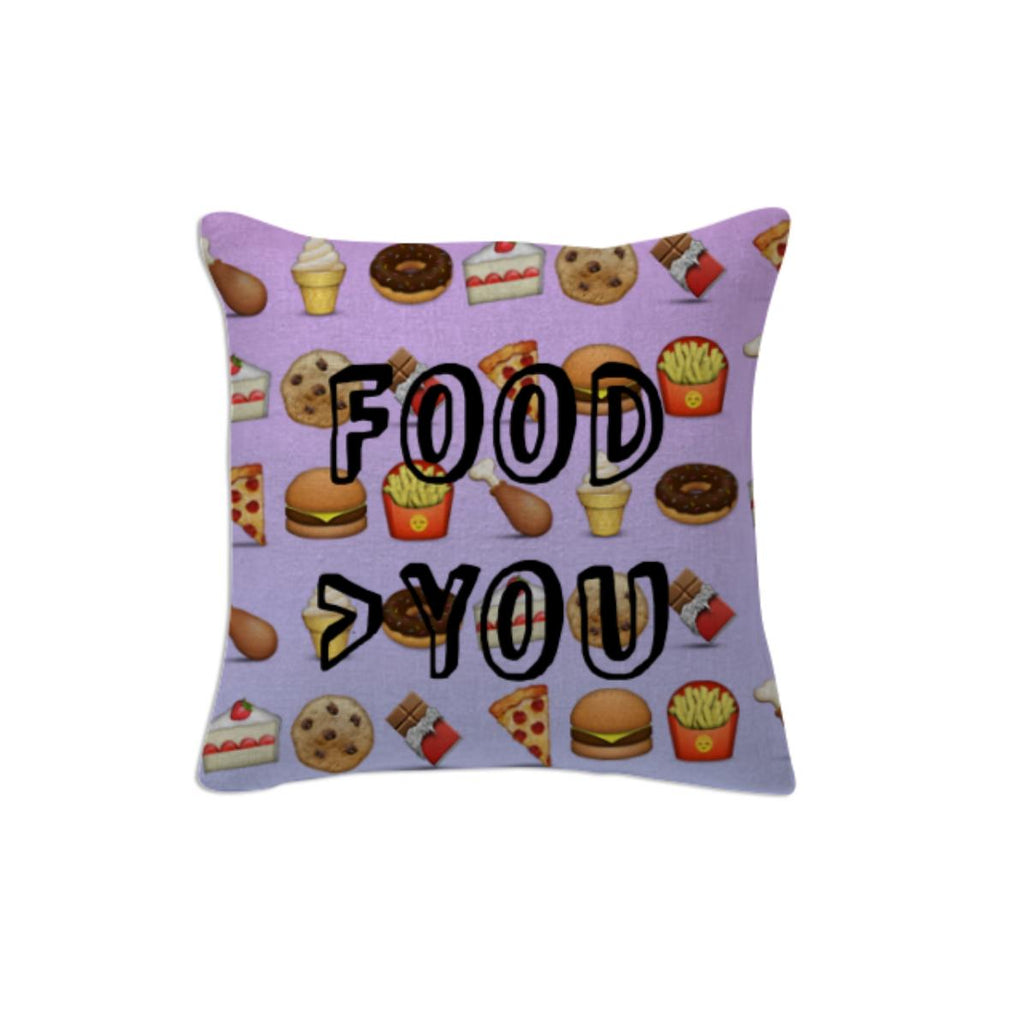 Foodie 4 Life Pillow