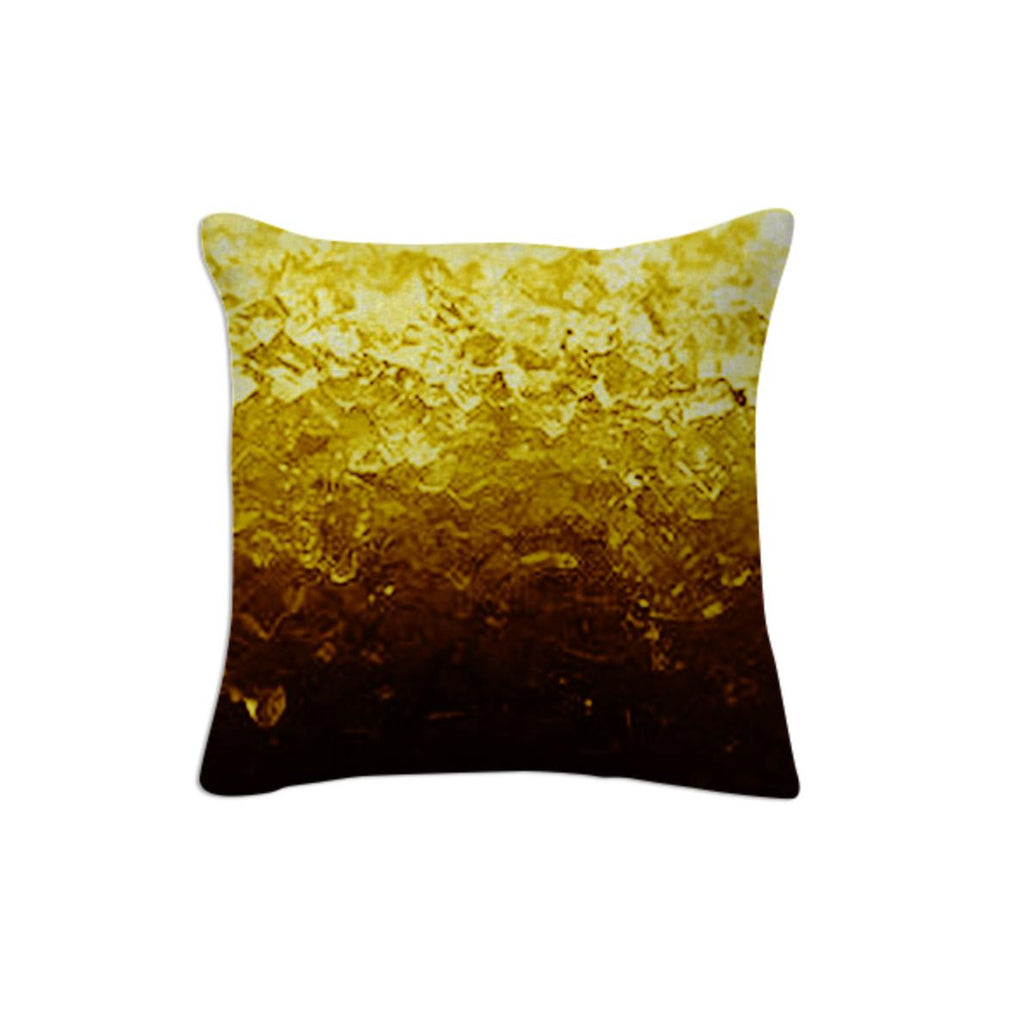 Golden Crystal Ombre PIllow