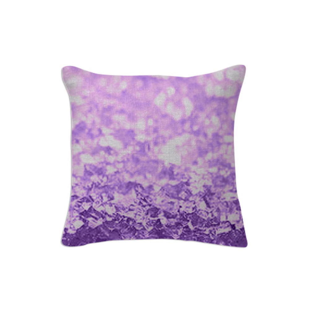 Lavender Crystal Pillow
