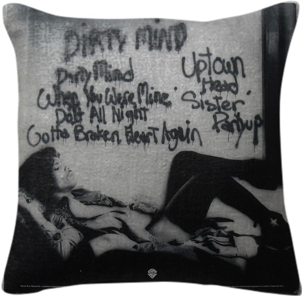 Prince Dirty Mind Back Cover Pillow