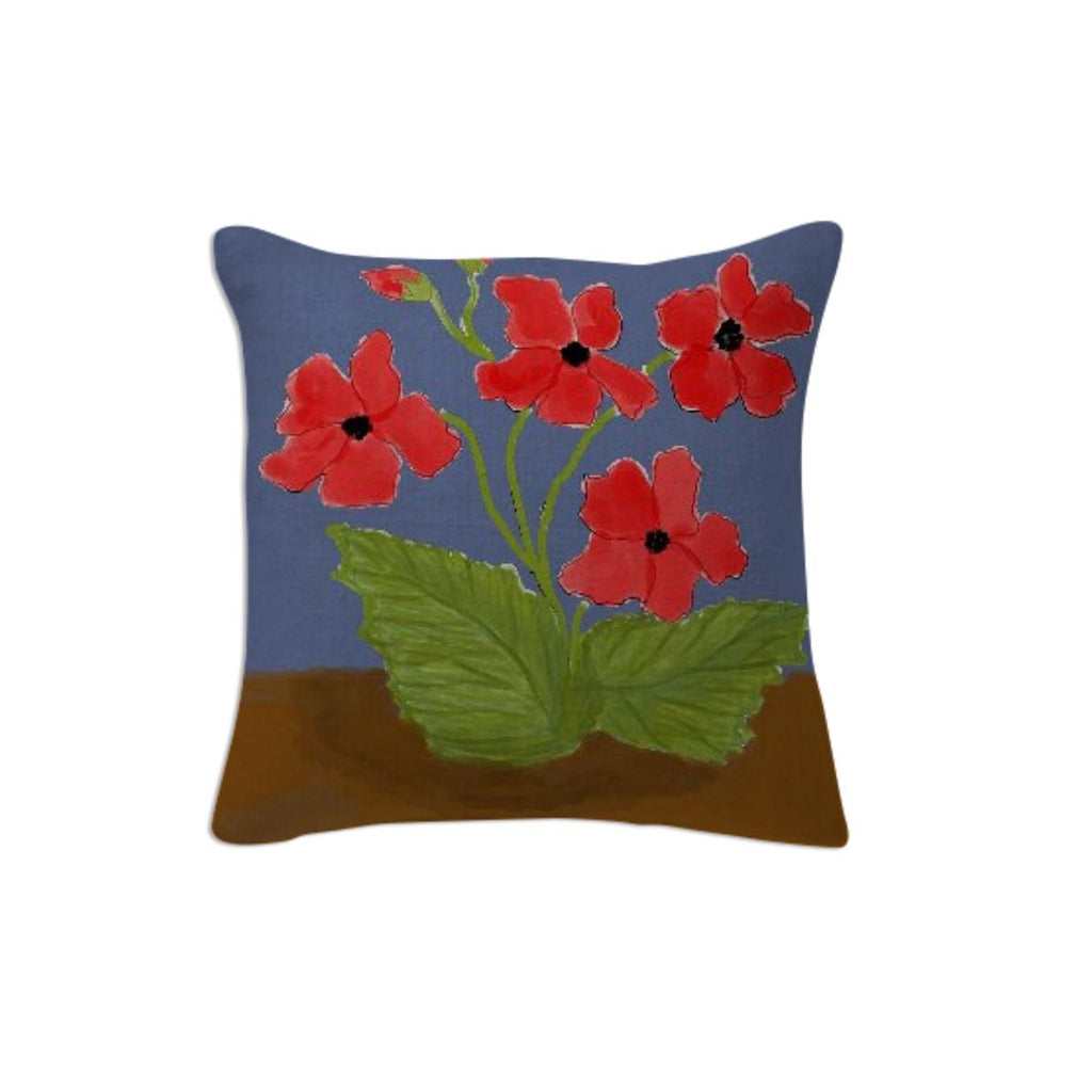 Red Poppies Pillow