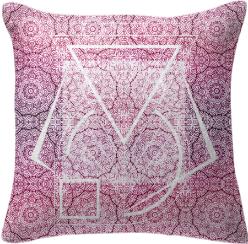 Sacred geometry pillow