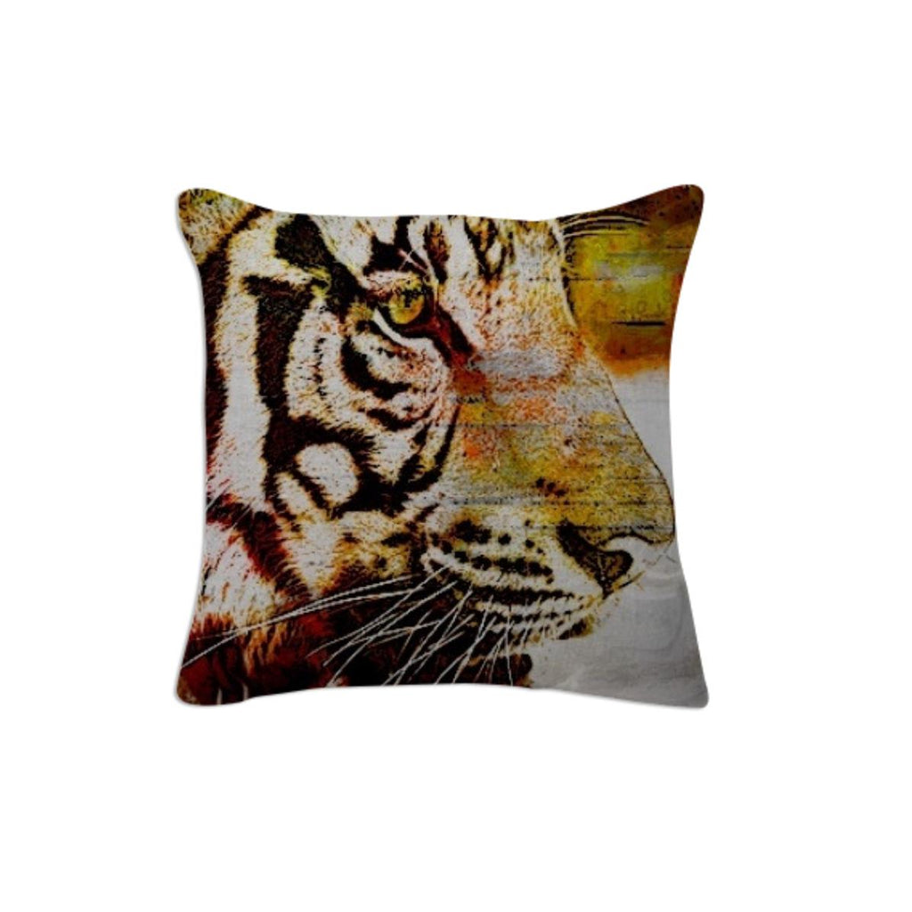 Tiger Print Pillow