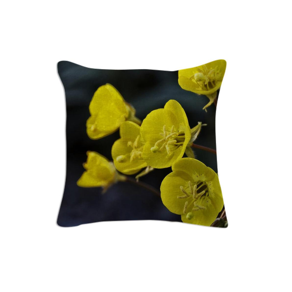 Wild Yellow Flowers from Death Valley pillow