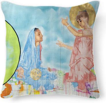 Annunciation Pillow by Pete Nawara