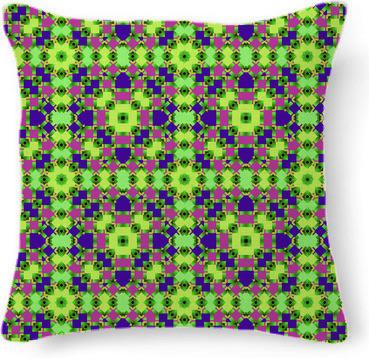 Cute geometric patterns pillow