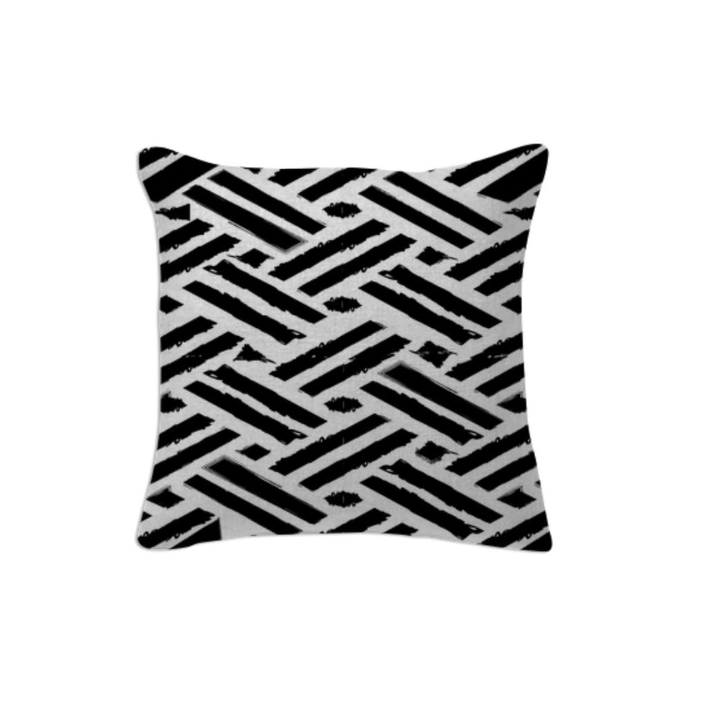 Ethnic style Abstract black and white block print design