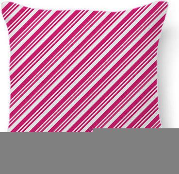 Pink and White Diagonal Stripes