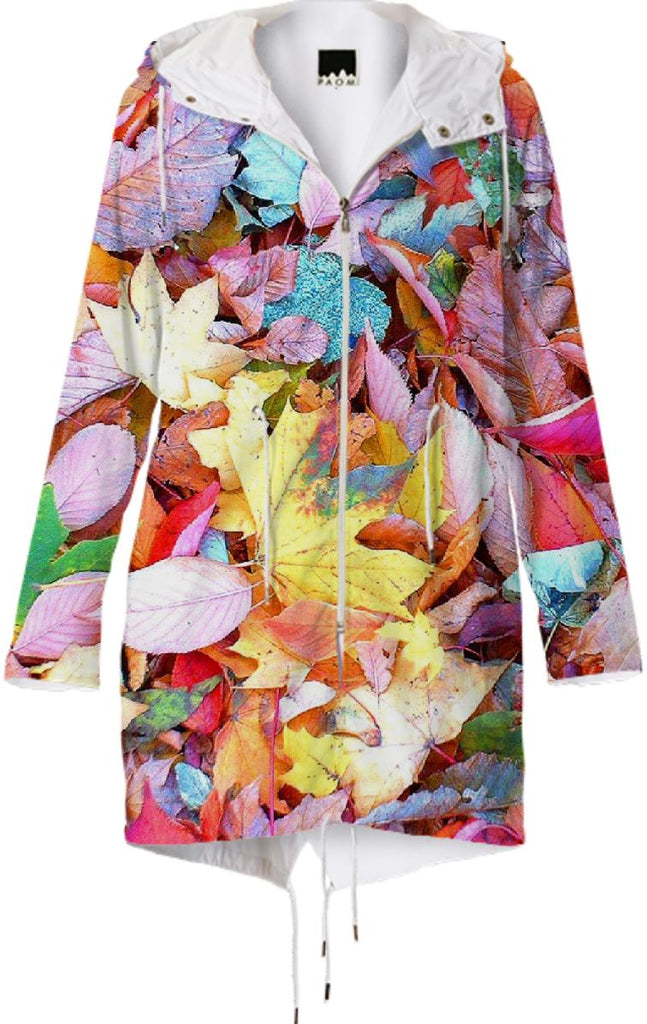Autumn Leaves Raincoat