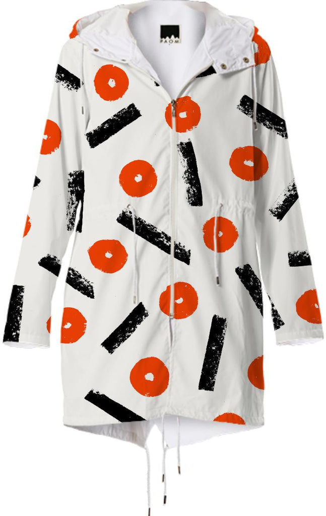 Circles Dashes Coat