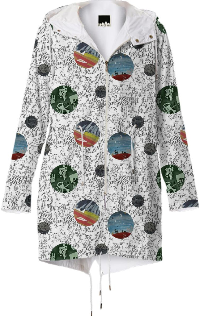 PAOM, Print All Over Me, digital print, design, fashion, style, collaboration, textile-arts-center, textile arts center, Raincoat, Raincoat, Raincoat, Feral, Childe, for, TAC, spring summer, unisex, Poly, Outerwear