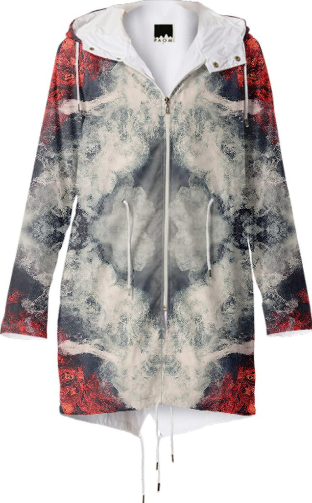 fire and ice raincoat
