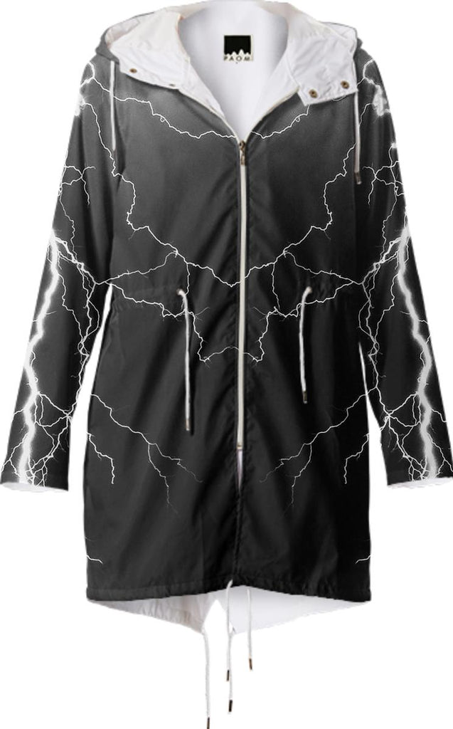 lightning raincoat