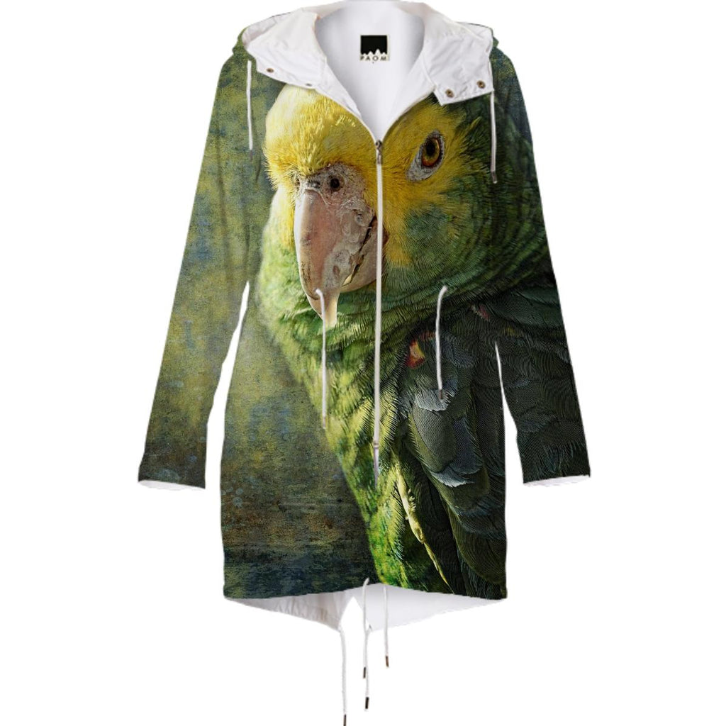 parrot raincoat