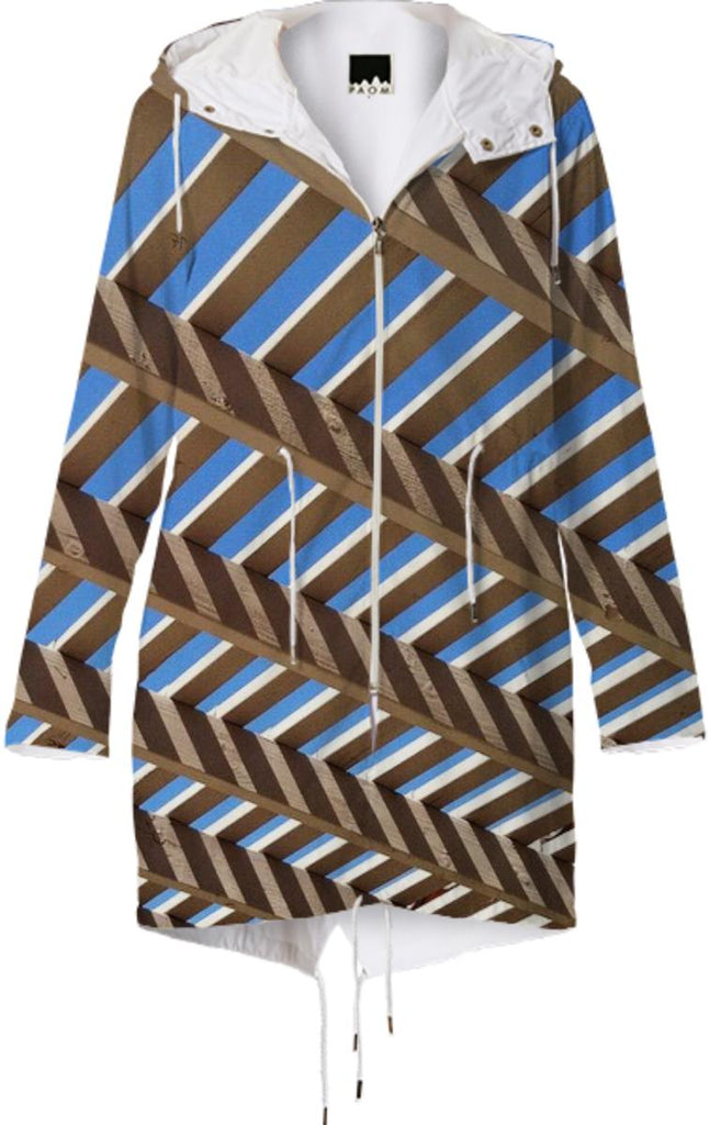 Pergola Pattern Raincoat
